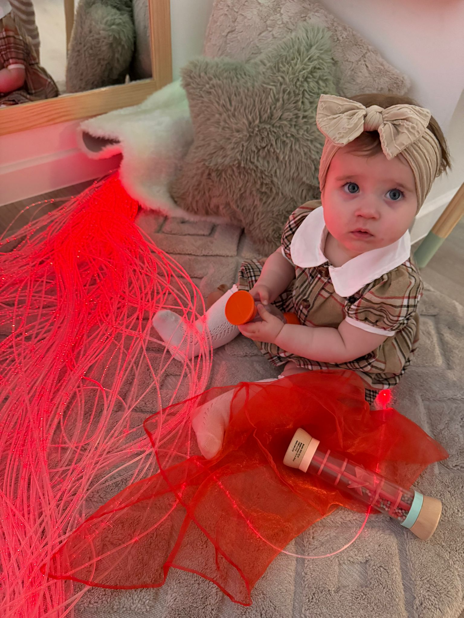 A baby in the baby space